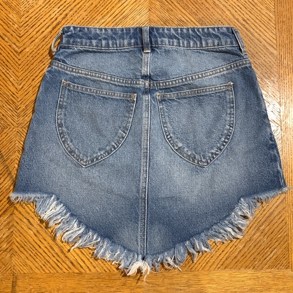 We The Free Denim Mini Skirt - Picture 2 of 6